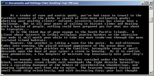 Sweet, sweet text Sweet, sweet text